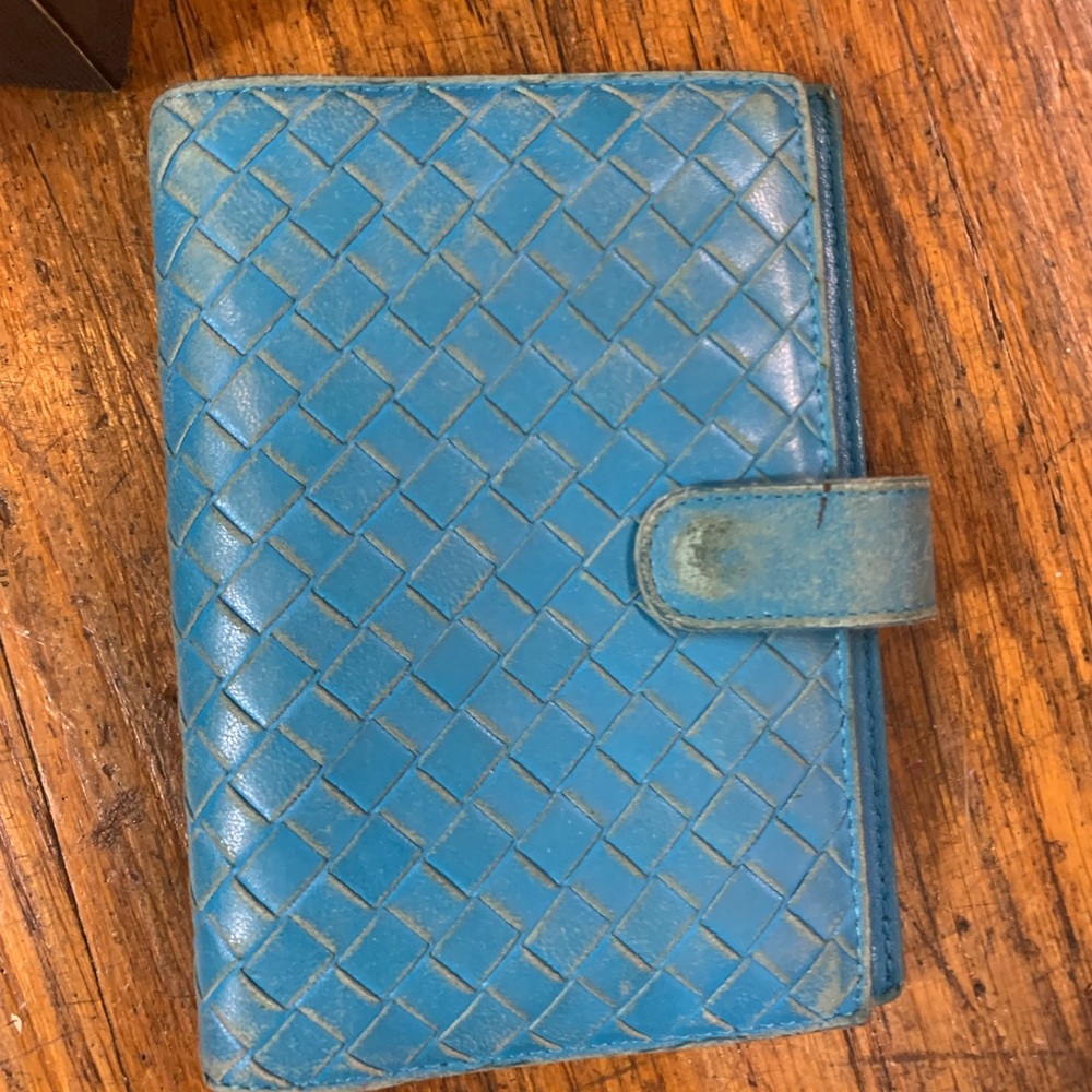 Bottega Veneta Intrecciato Nappa Leather signature woven‎ journal notebook cover